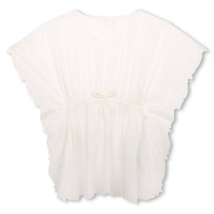 thumbnail image 1 of Chloe Girls Ruffle-Detailing Cotton Dress, Size 8Y, 1 of 1
